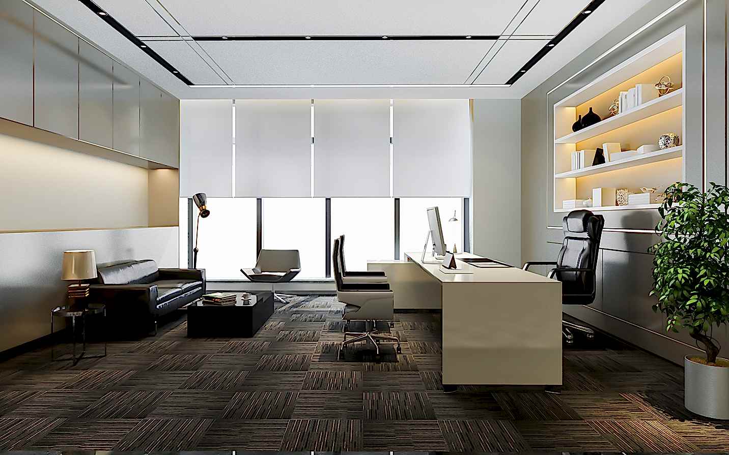 Ofis ve Evler için Modern Perdeler